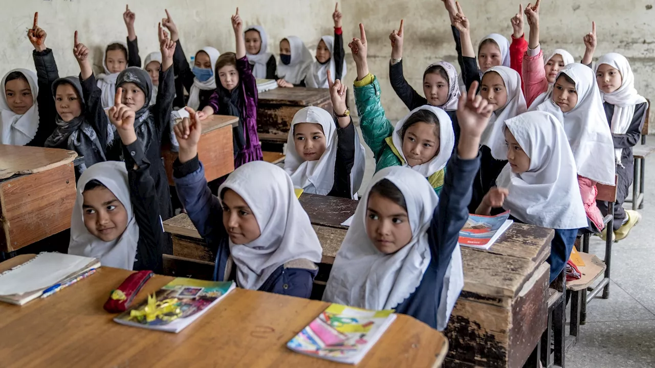 Afghanistan's school year starts without more than 1 million girls barred by Taliban