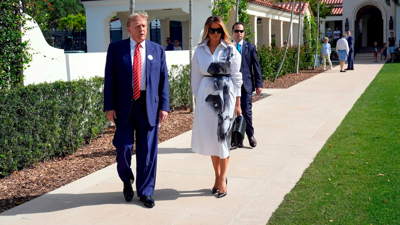 Melania Trump makes rare appearance on 2024 campaign trail