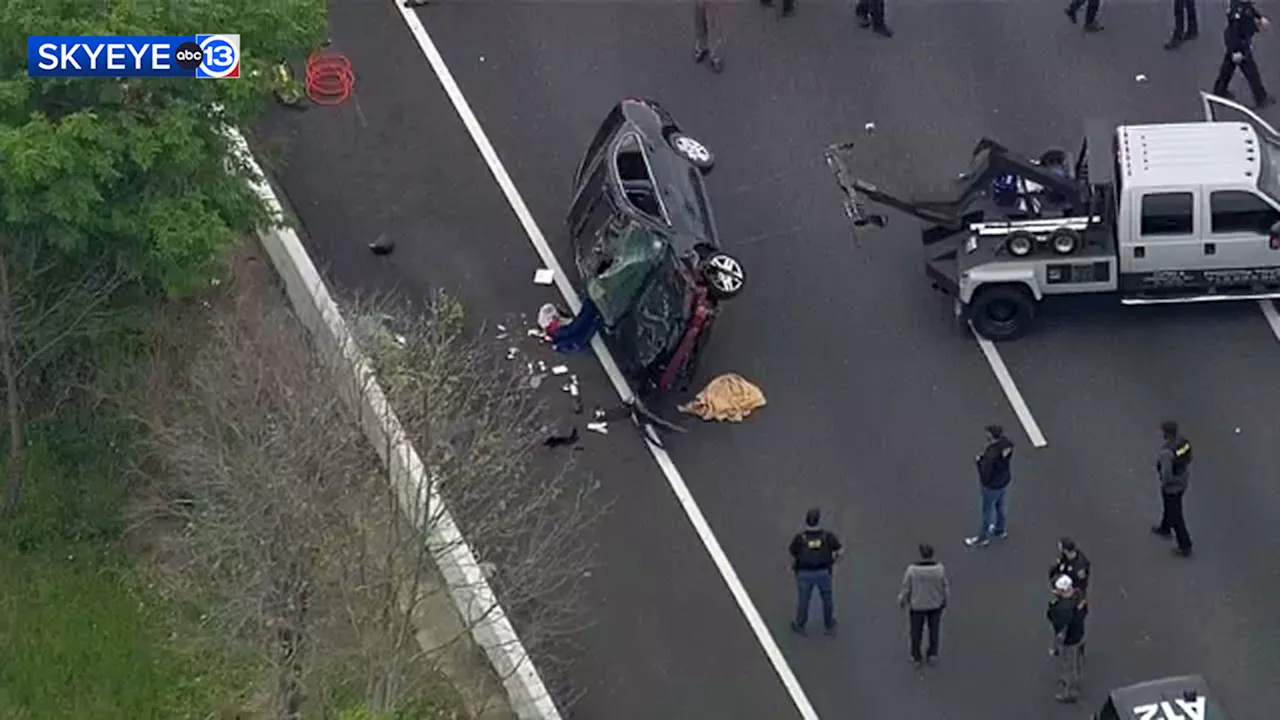 Driver with fake paper plates takes off from police, later crashes on West Beltway, HPD says