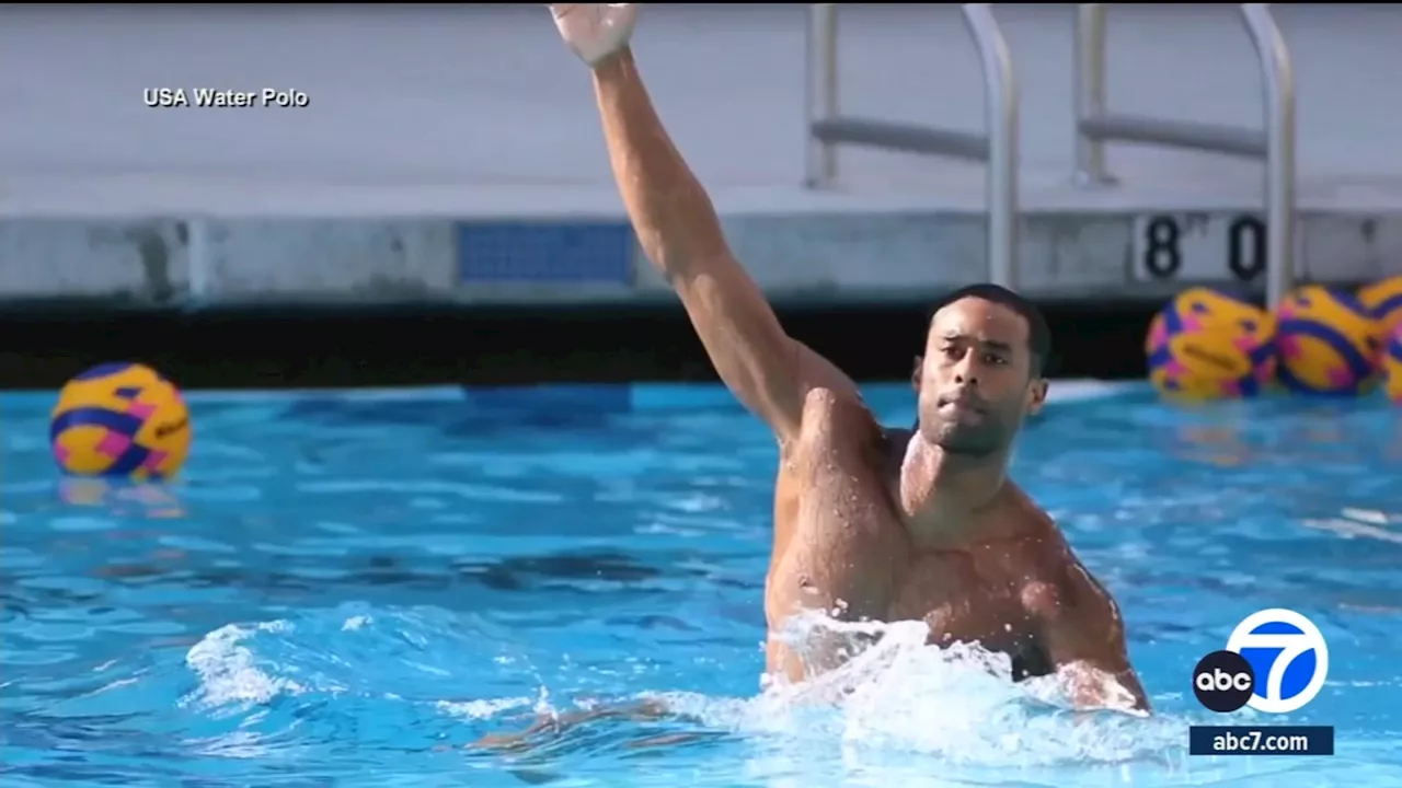 Olympic water polo player, Long Beach native inspired by his father while preparing for Paris Games