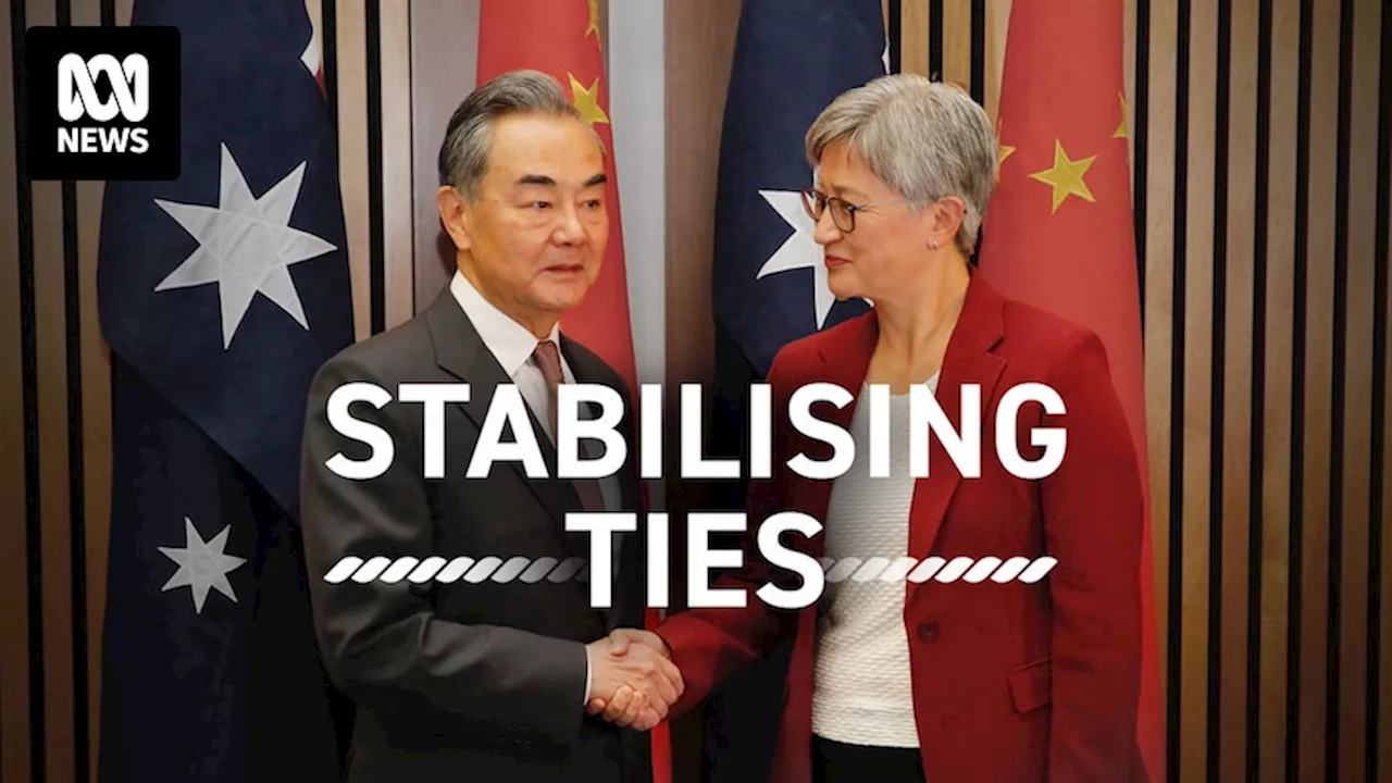 Penny Wong meets her Chinese counterpart Wang Yi