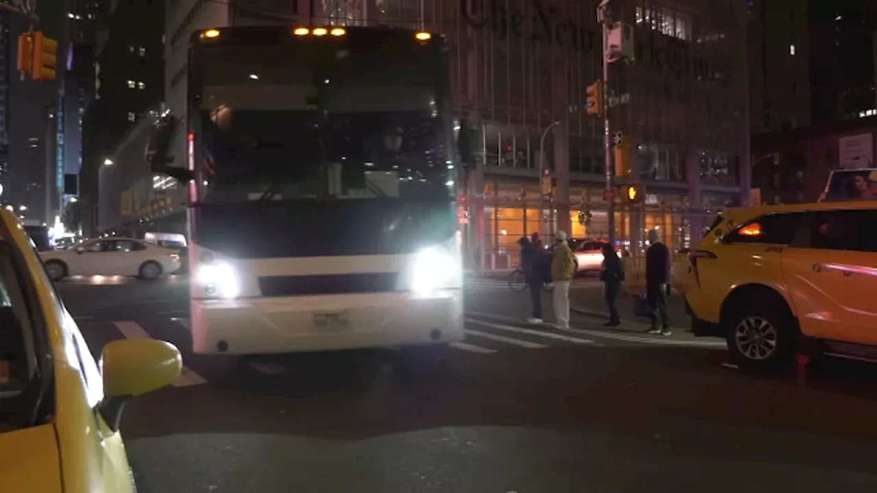 Bus company agrees to stop bringing migrants from Texas to New York City amid pending lawsuit