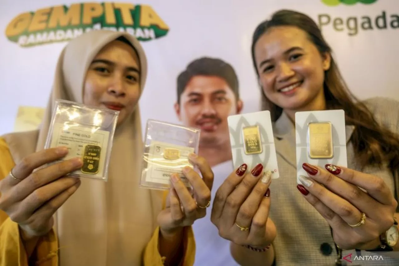 Harga emas Antam stabil di Rp1,199 juta per gram