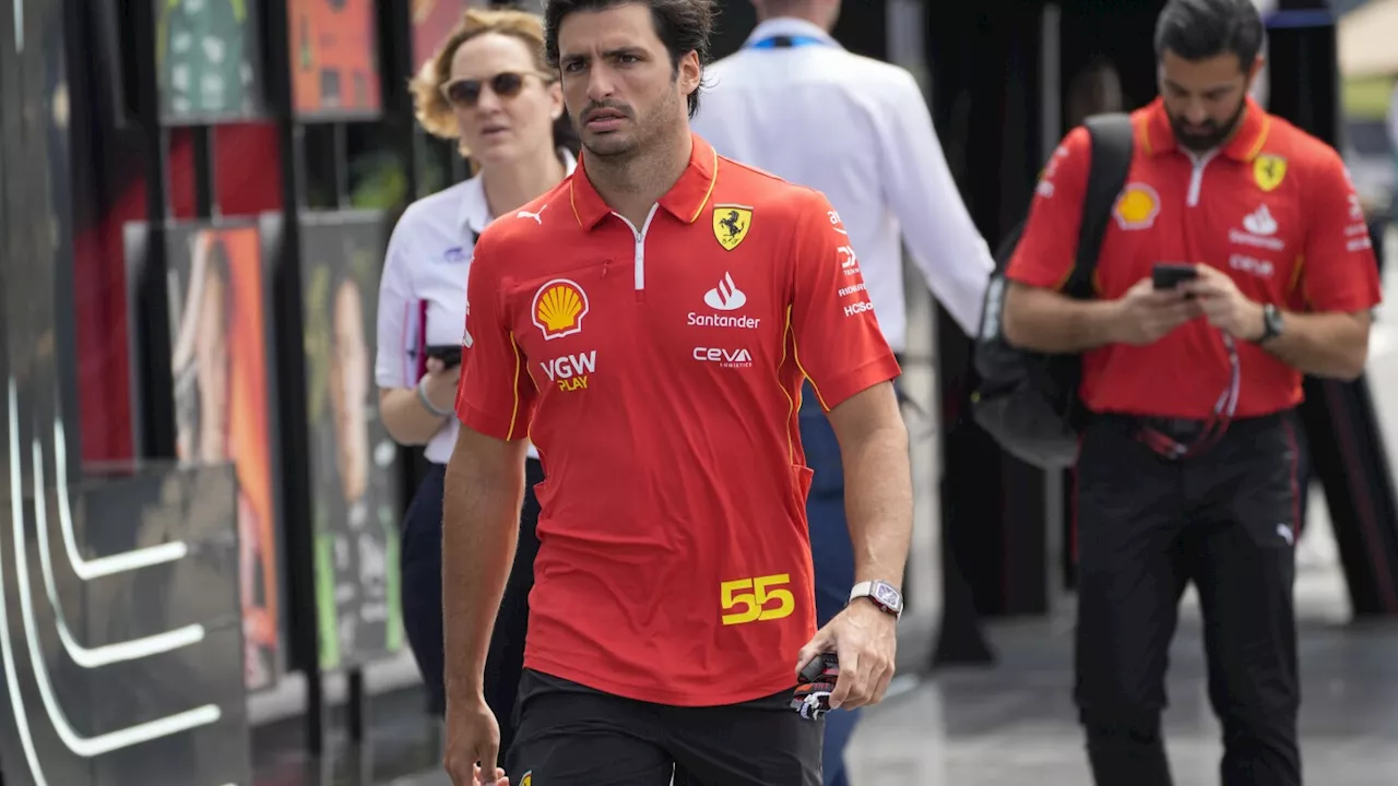 Carlos Sainz Jr. expected back from appendicitis for Ferrari at this weekend’s Australian GP