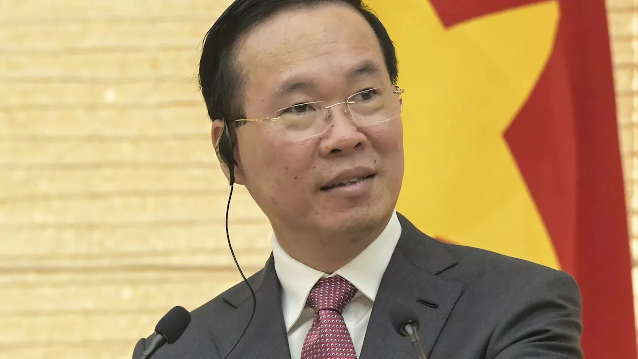 Vietnamese President Vo Van Thuong resigns after just over a year in office