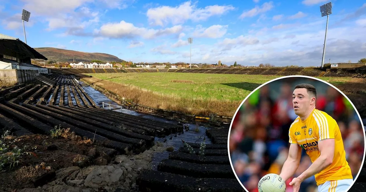 Casement Park is 'an investment in Belfast' says Antrim footballer Declan Lynch