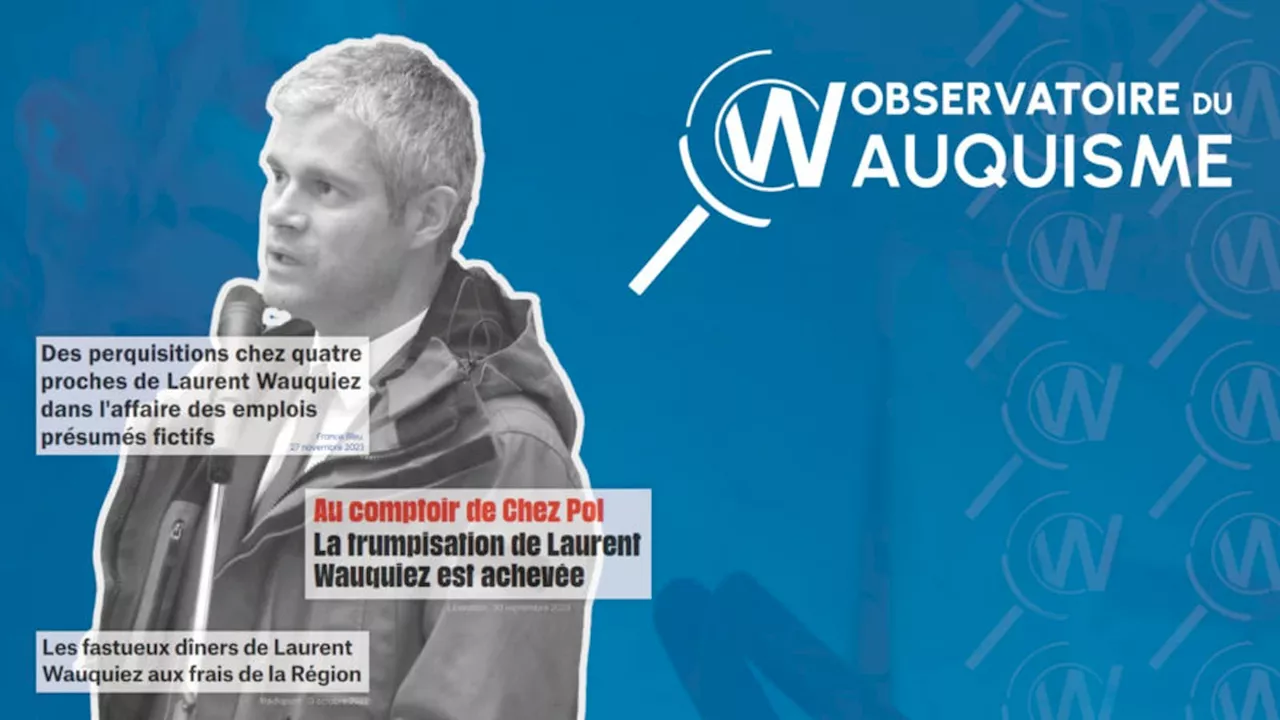 Auvergne-Rhône-Alpes: les élus écologistes créent l''Observatoire du Wauquisme' et taclent Laurent Wauquiez