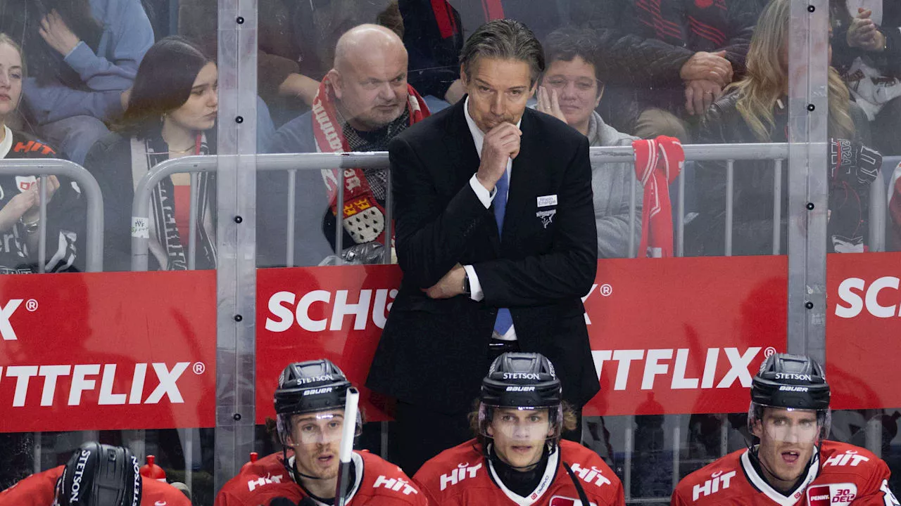 Eishockey: Kölner Haie feuern Trainer Uwe Krupp nach Play-off-Debakel