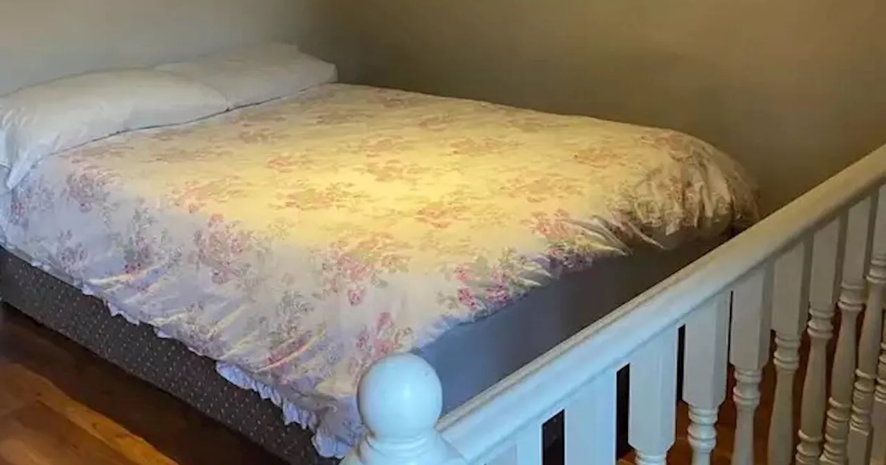 Someone in Ontario is renting out a bed at the top of a staircase for $500 per month