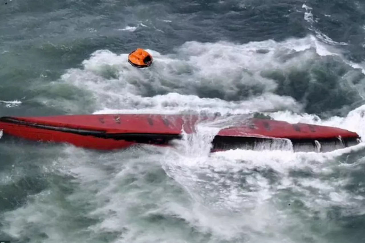 South Korea-flagged tanker capsizes off Japan coast, eight people dead in tragedy