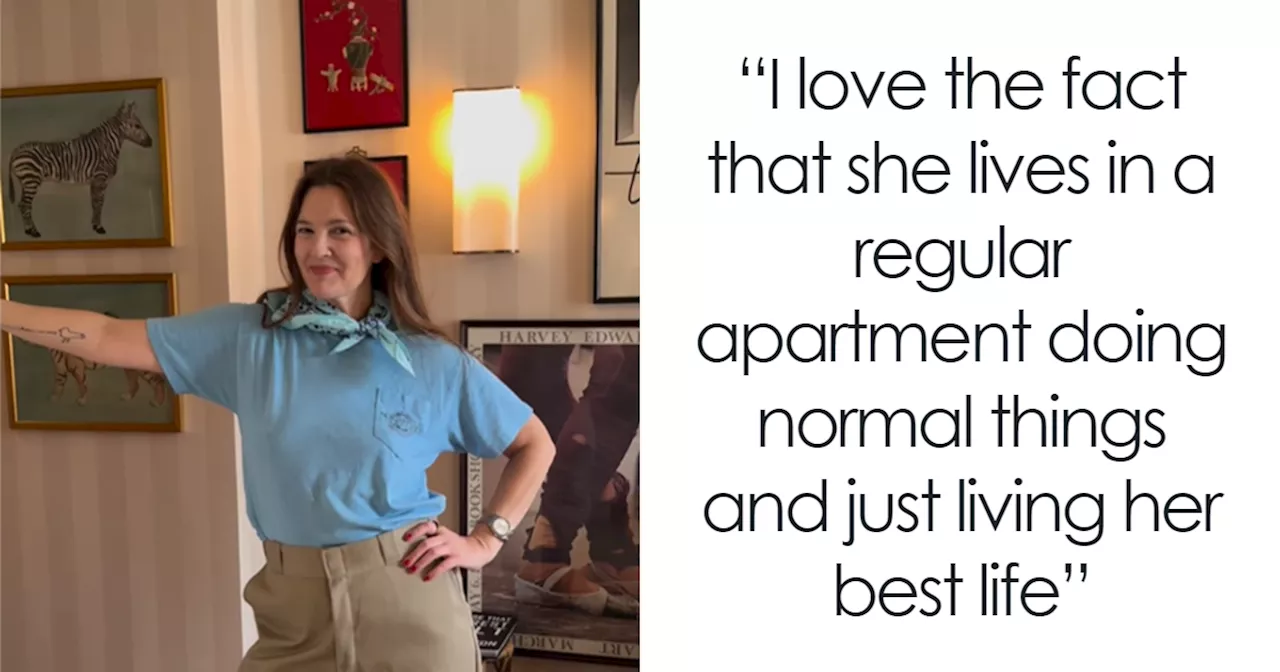 After Showing Her Small TV, Drew Barrymore Stuns Fans By Sharing A Clip Of Her “Regular Apartment”