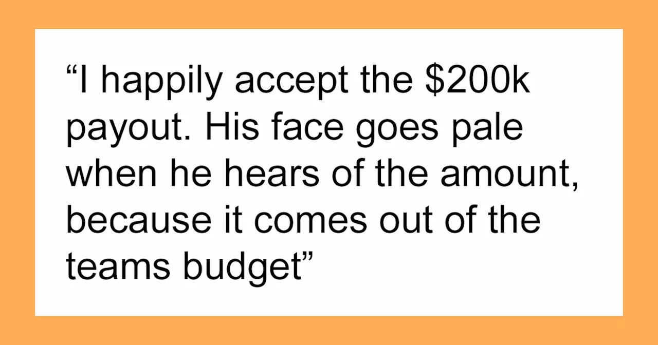 'His Face Goes Pale': New Boss Doesn't Realize The Employee They Fired Will Get $200k