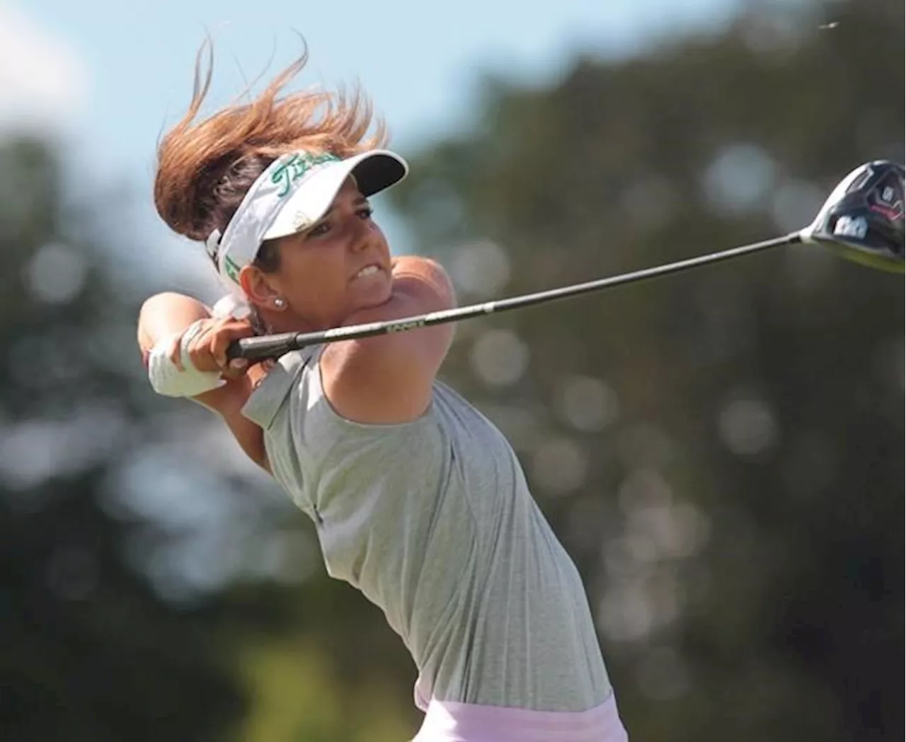 Canada's Selena Costabile learns from former NFLers during Epson Tour pro-am round