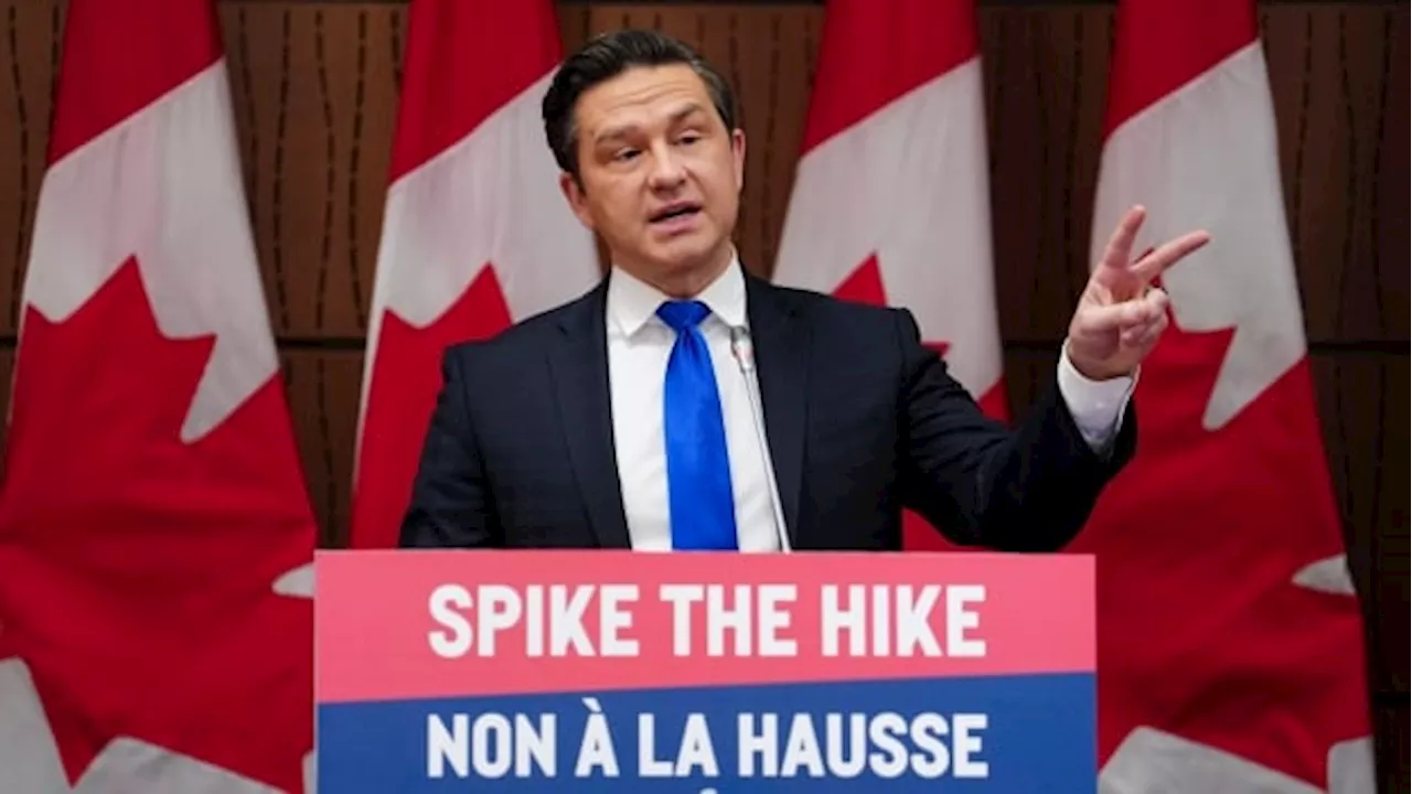 Poilievre wants to topple the Liberal government with a non-confidence motion on the carbon tax