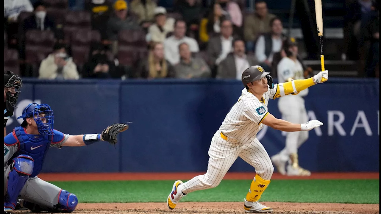 San Diego Padres fall to Dodgers in season opener, first MLB game played in South Korea