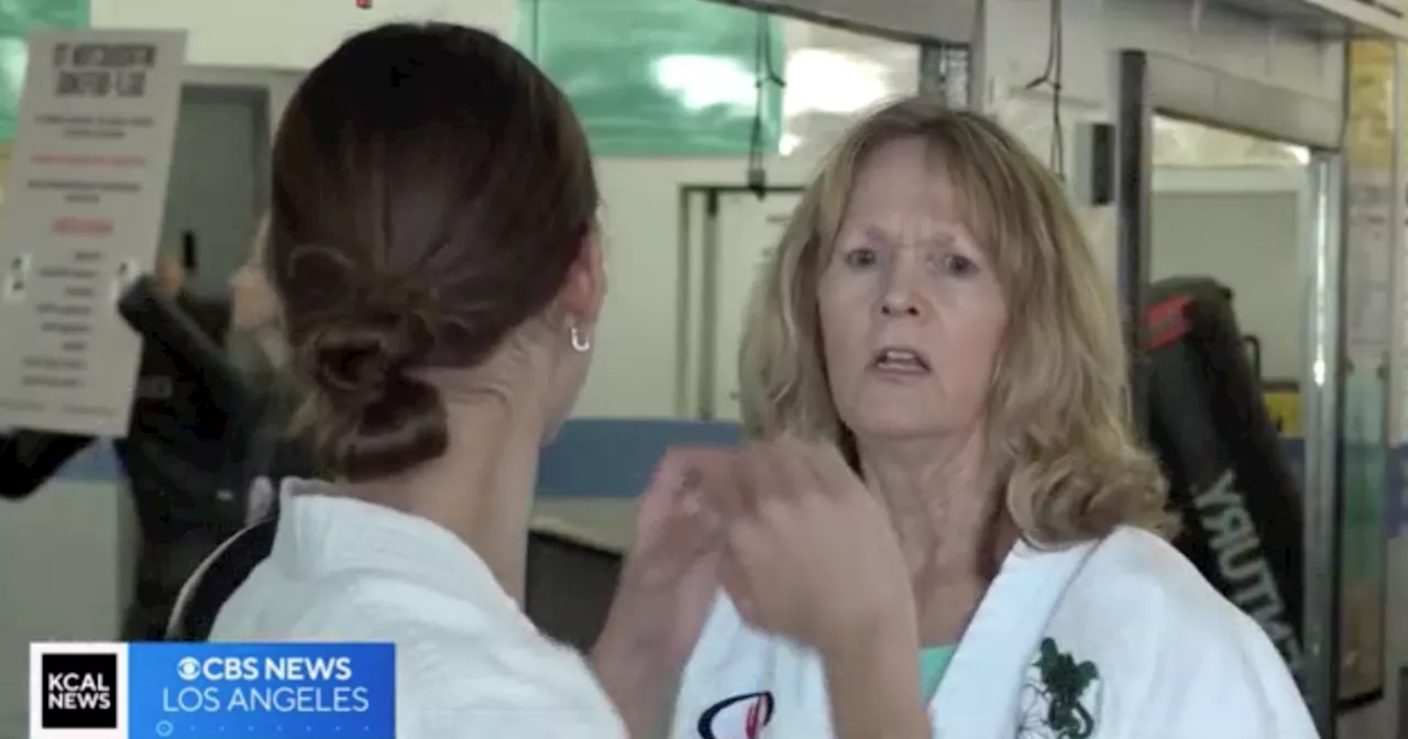 67-year-old woman empowering others through self defense