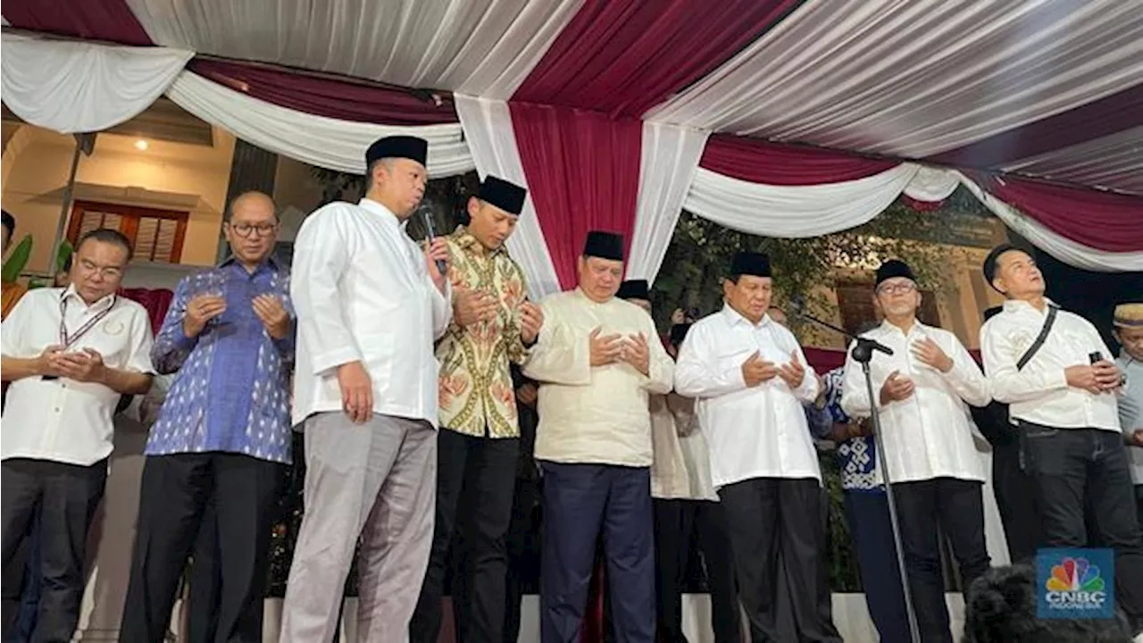 Sampaikan Pidato Kemenangan, Prabowo Ucapkan Takbir 3x