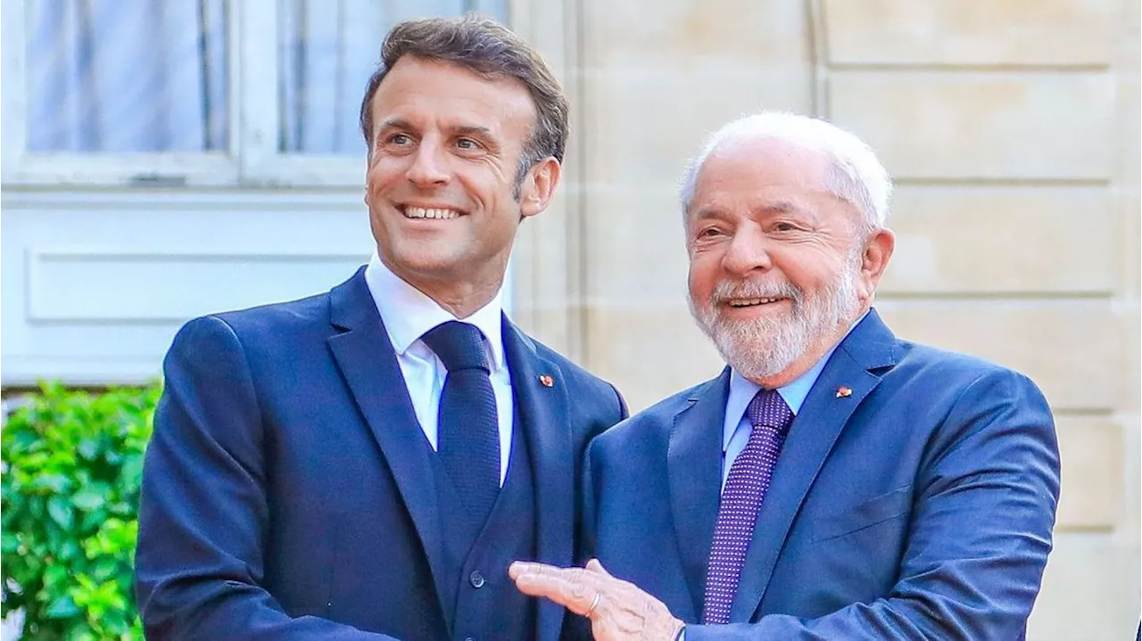 Lula acompanhará Macron em Belém e no Rio durante visita ao Brasil