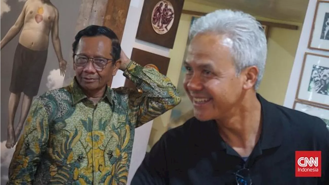 Ganjar dan Mahfud Bertemu Sore Jelang Penetapan Hasil Pilpres 2024