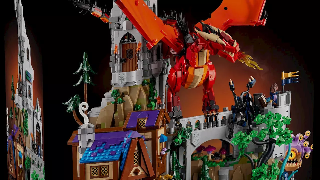 LEGO's First Dungeons & Dragons Set Officially Revealed With a Custom Adventure