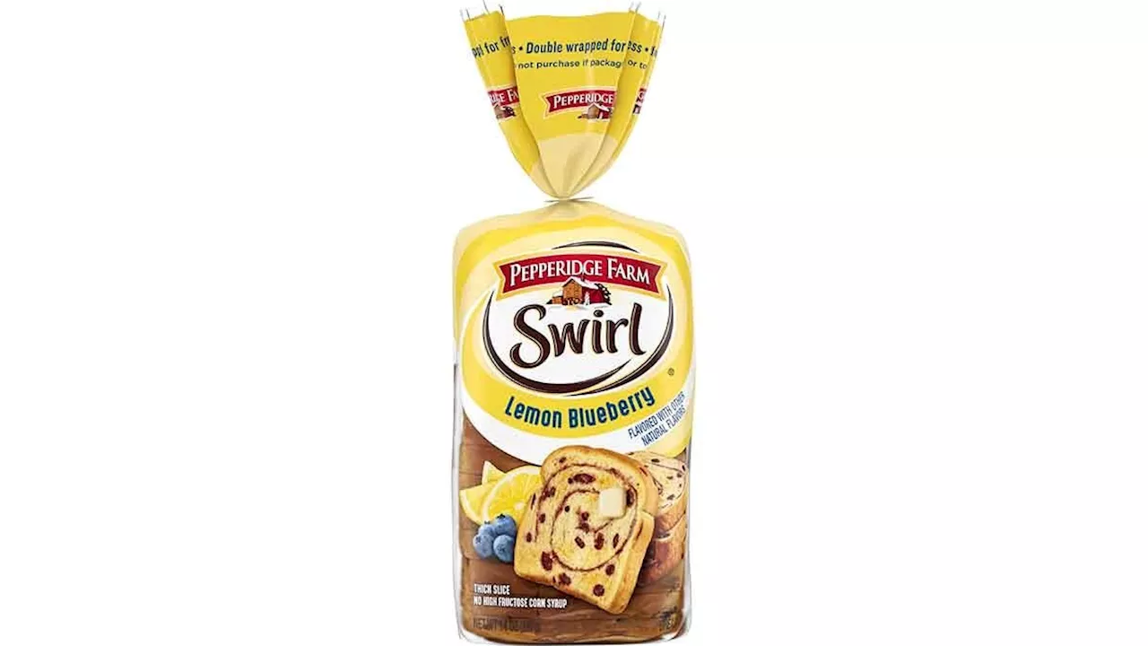 Pepperidge Farm Debuts New Lemon Blueberry Swirl Bread as Spring Begins