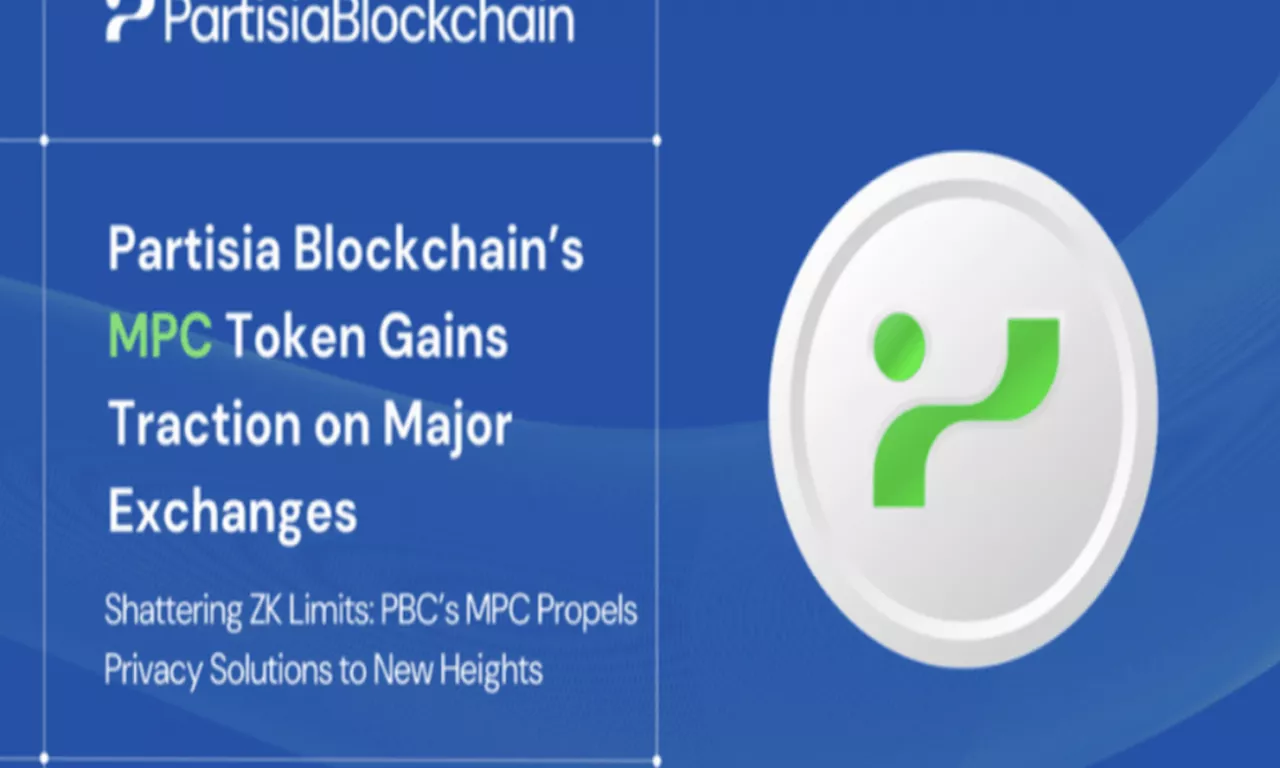 Partisia Blockchain takes $MPC token to leading exchanges