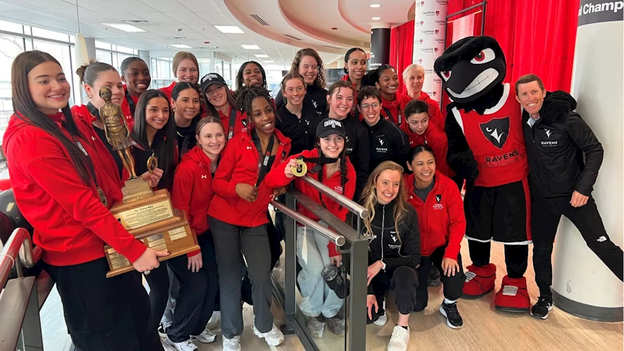 Carleton celebrates championship winning basketball and Nordic ski teams