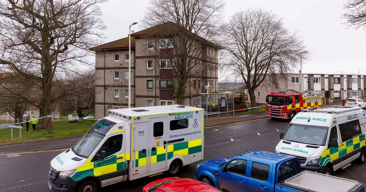 Armed cops in 10-hour stand-off at Scots flats as 'man causes disturbance'