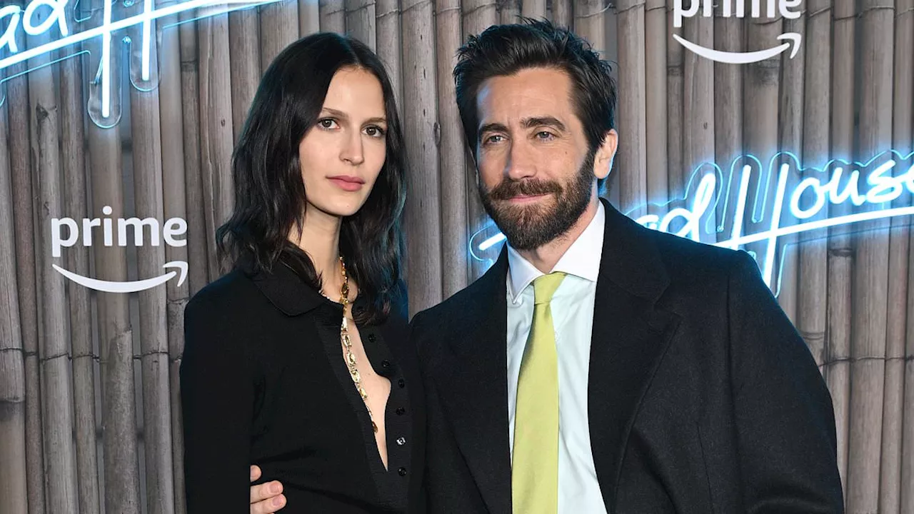 Jake Gyllenhaal, 43, brings glamorous French model girlfriend Jeanne Cadieu, 28, to Road House...