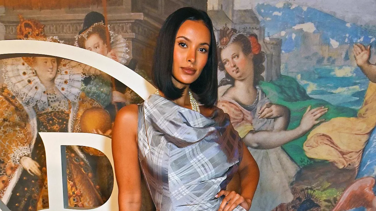 Maya Jama joins glamorous Alexa Chung and reformed hellraiser Courtney Love at the National Portrait...