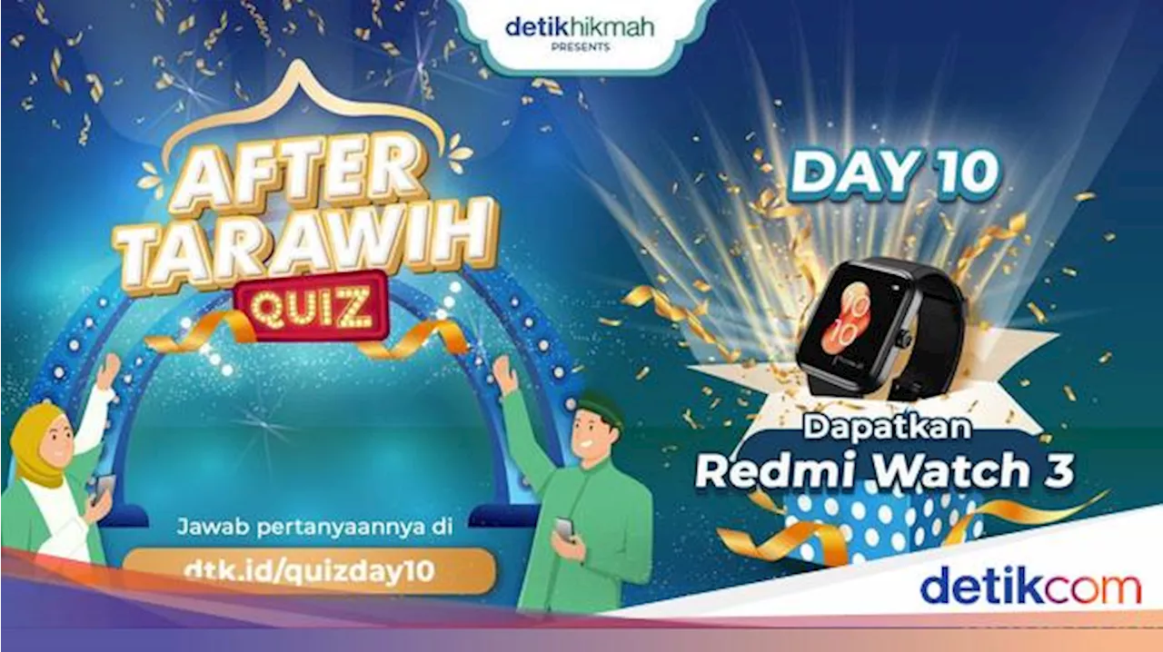 After Tarawih Quiz: Apa Hukum Melaksanakan Sholat Tarawih?