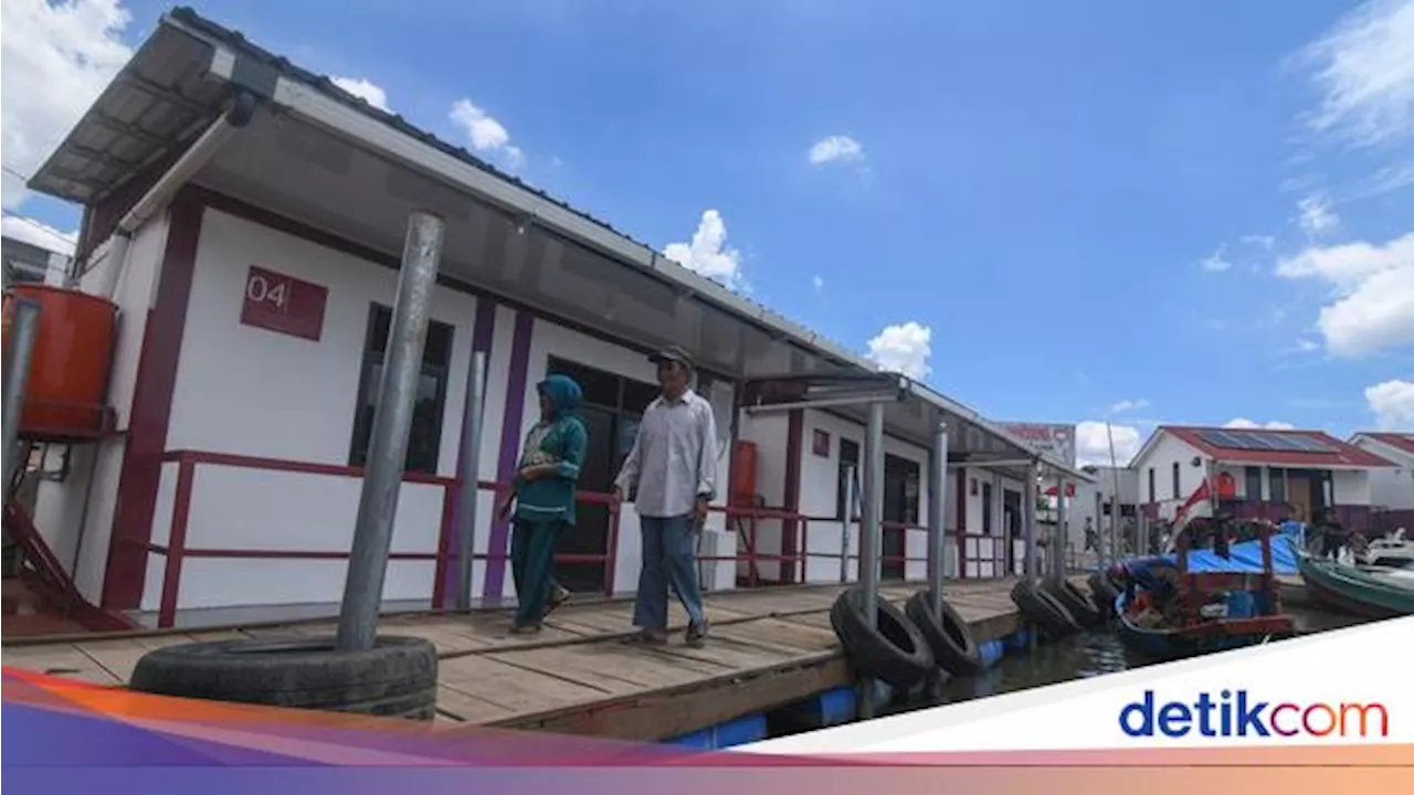 Begini Wujud Rumah Apung dan Rumah Panggung di Utara Jakarta