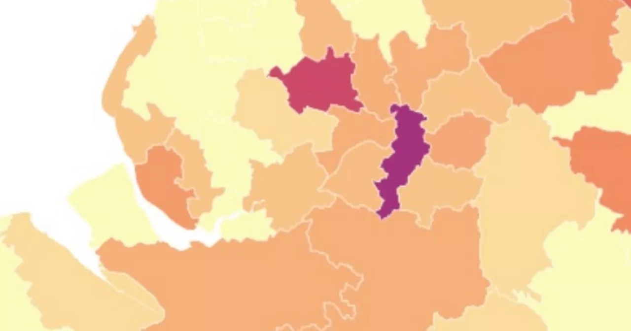 Map shows where cases of Victorian disease found on Merseyside