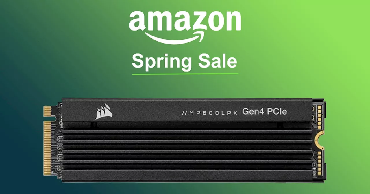 The Corsair MP600 Pro 2TB SSD is 15% off in Amazon's Spring sale