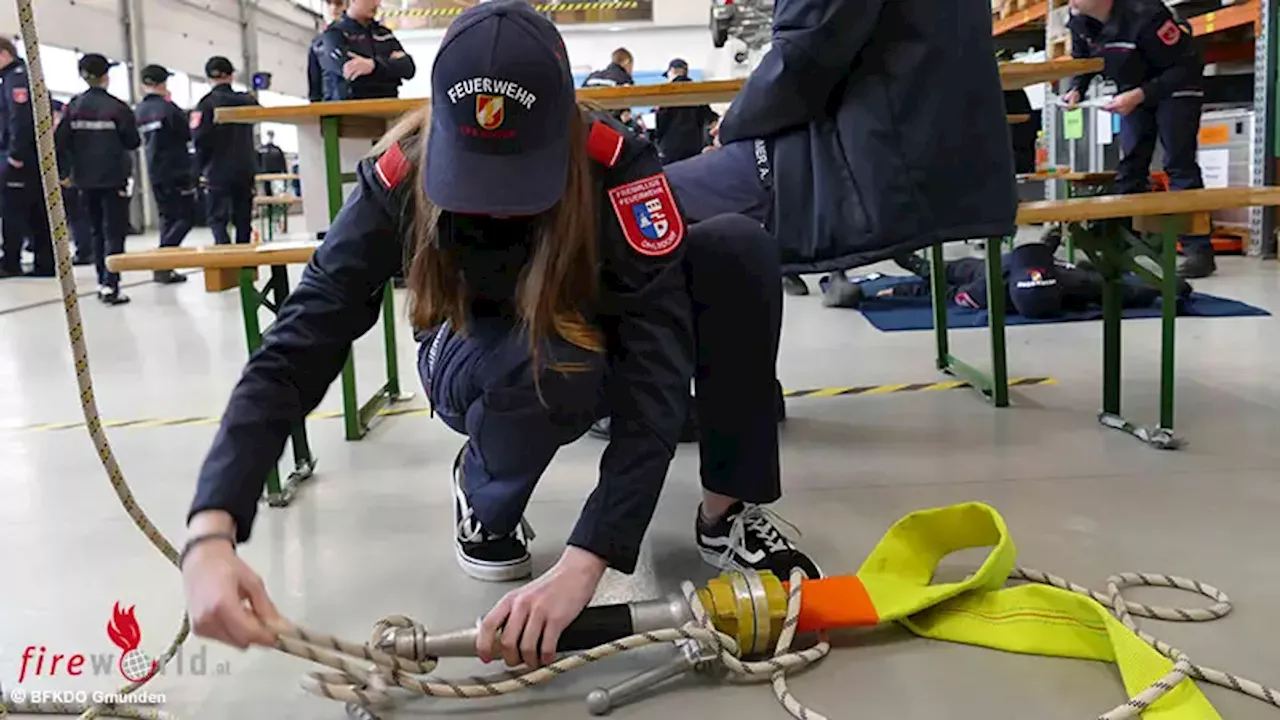 Oö: 309 Teilnehmer beim Wissenstest der Feuerwehrjugend im Bezirk Gmunden