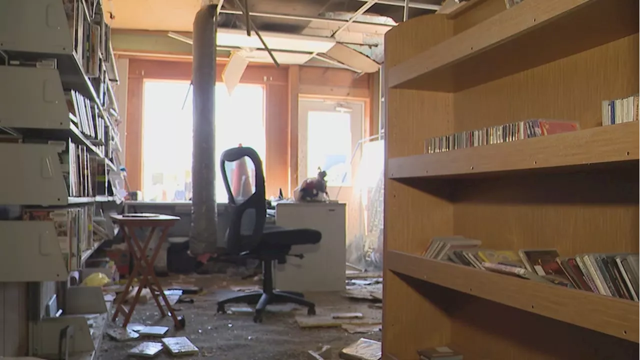 An uncertain next chapter for library in Lakeview heavily damaged by tornado