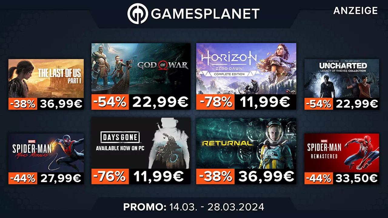 Die besten PS5-Spiele jetzt für PC im Angebot sichern: Das Spiel des Jahres 2020 dürft ihr nicht verpassen