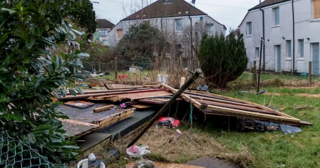 Abandoned Paisley estate remains blighted by flytipping as plans for 180 new homes rejected