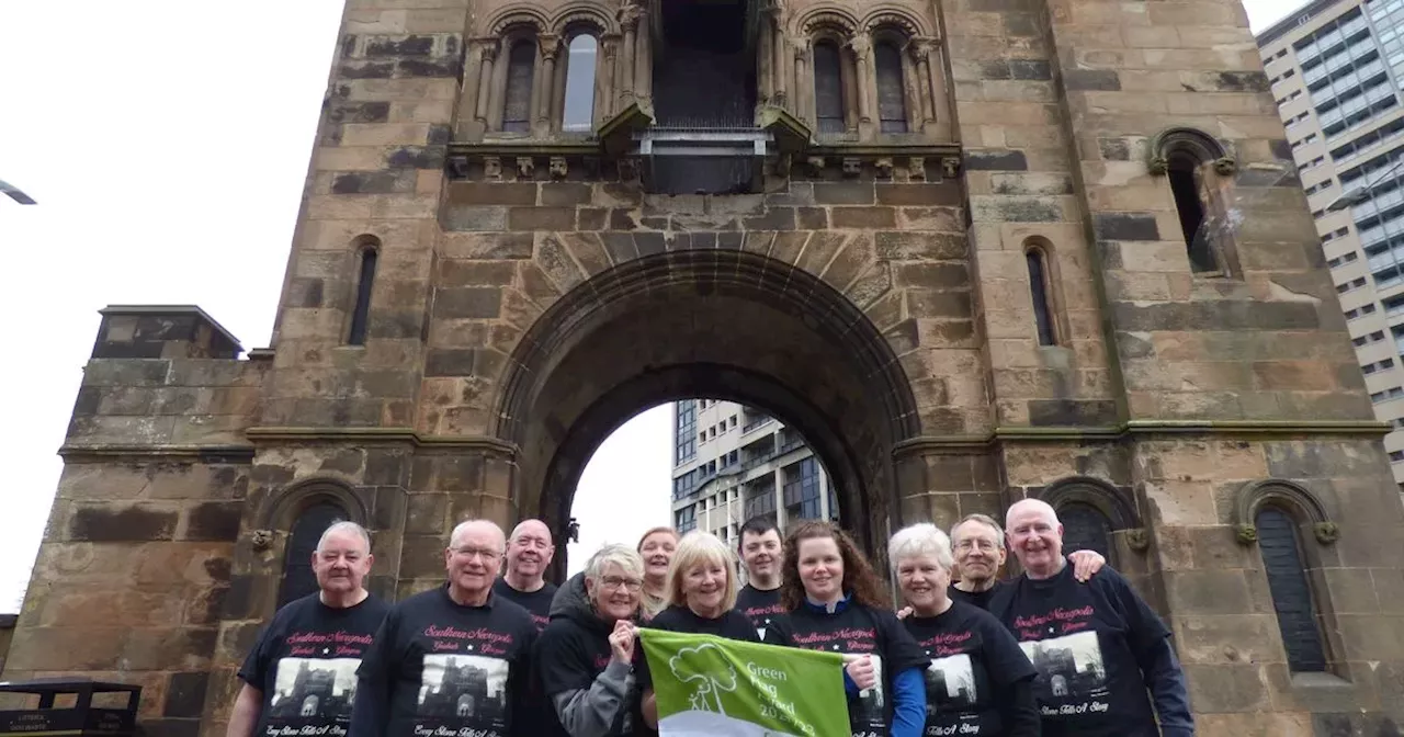 Historic Glasgow graveyard wall gets repairs after truck smashes into it