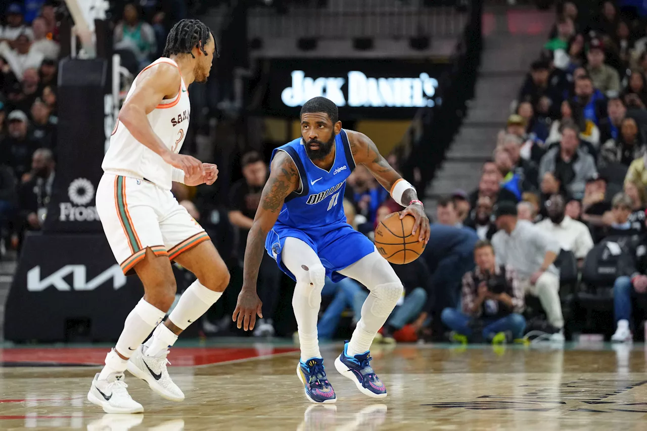 NBA: Kyrie Irving the difference as Mavericks take down Spurs