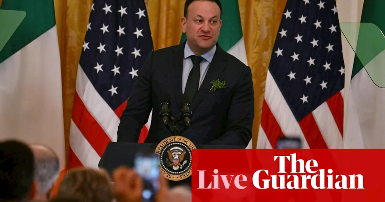 Europe live: Leo Varadkar announces he is stepping down as prime minister of Ireland