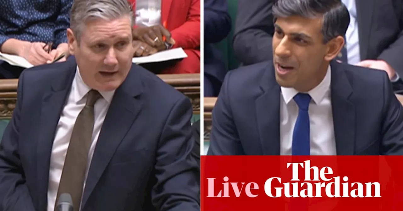 Keir Starmer accuses Rishi Sunak of not personally believing in Rwanda policy at PMQs