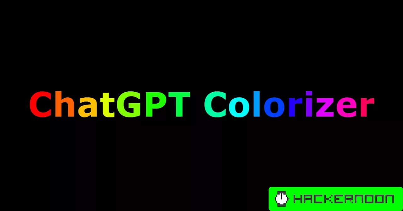 Finally! You Can Colorize ChatGPT Output With AImarkdown Script: Here's How