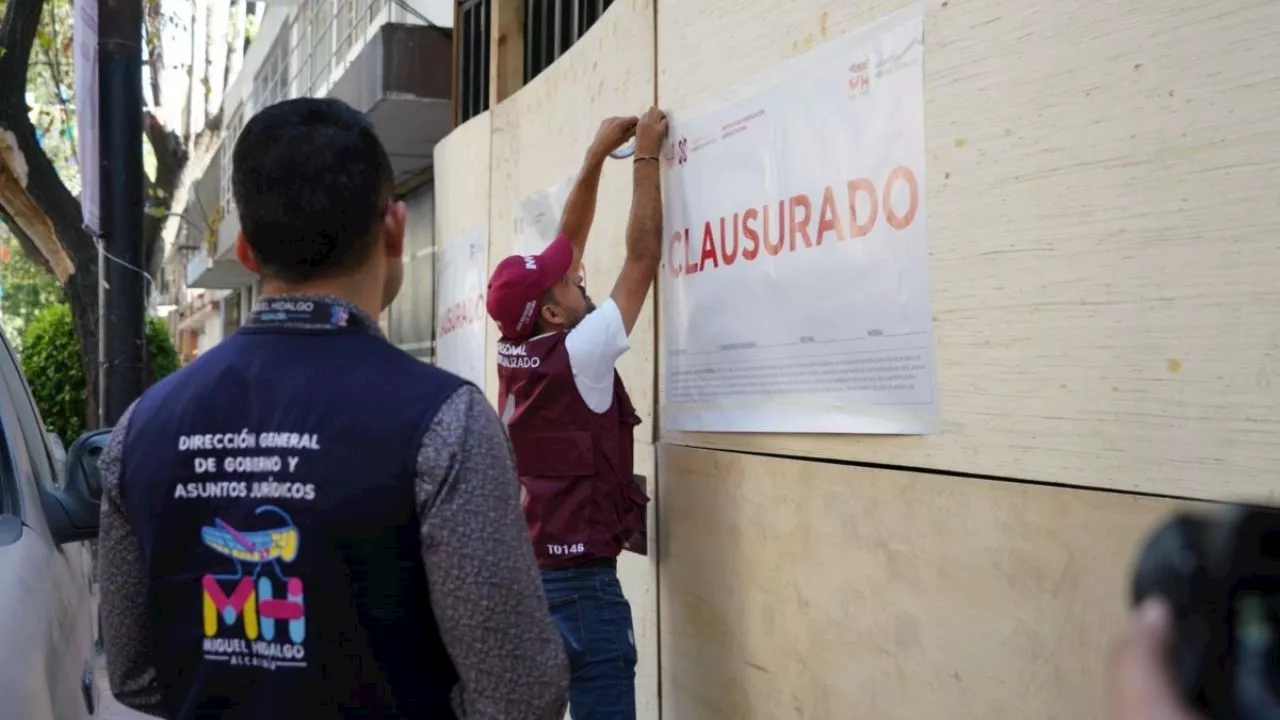 Alcaldía Miguel Hidalgo denuncia obra irregular en la colonia Escandón