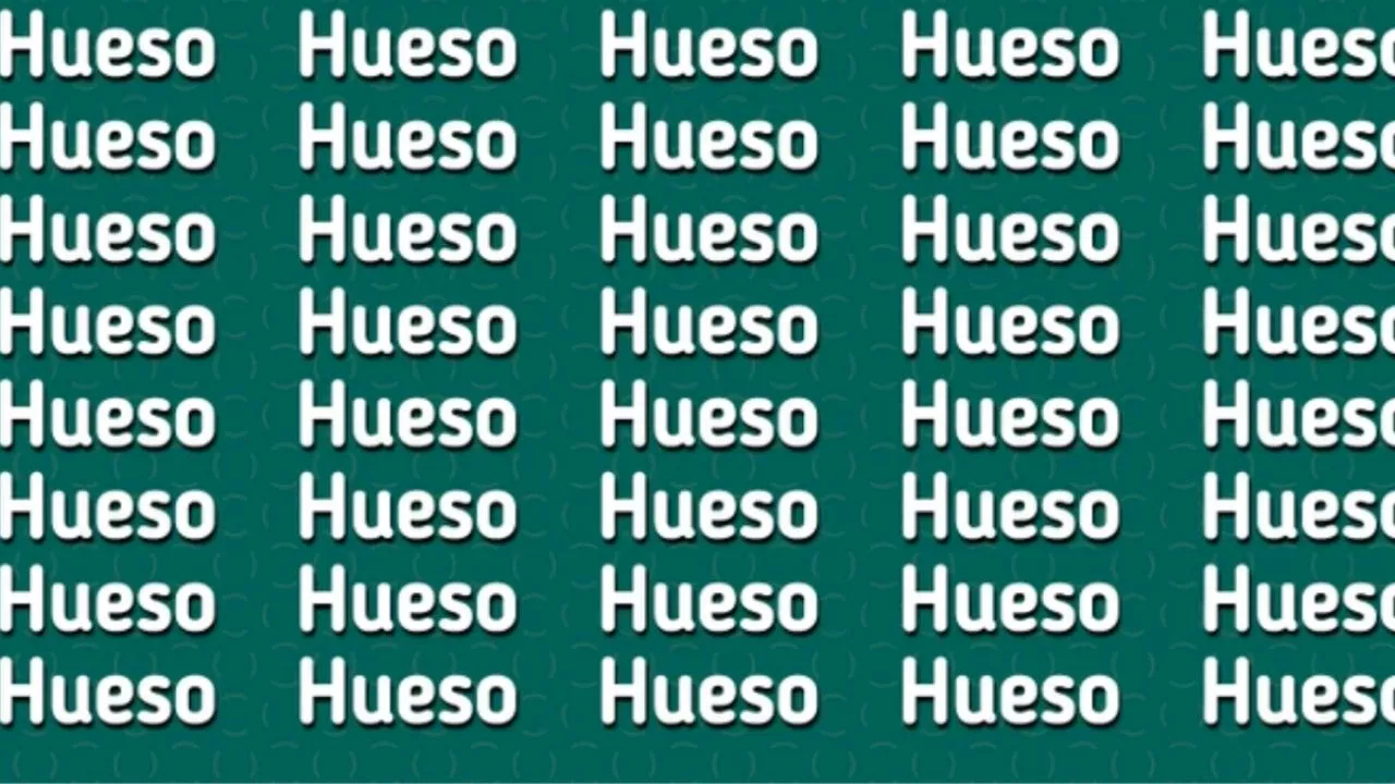 Solo una mente con un coeficiente inteligente encuentra la palabra ‘HUEVO’ en menos de 5 segundos