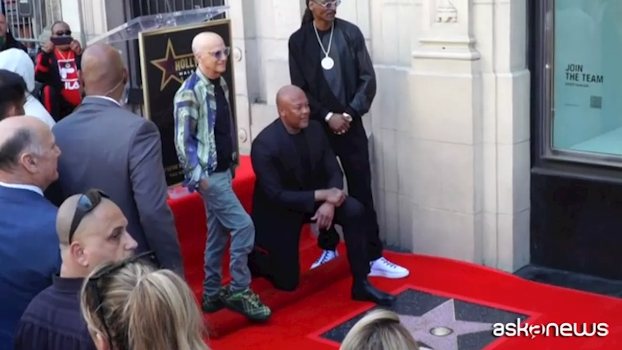 Stella per Dr. Dre a Hollywood, festa con Snoop Dogg, Eminem e 50 Cent