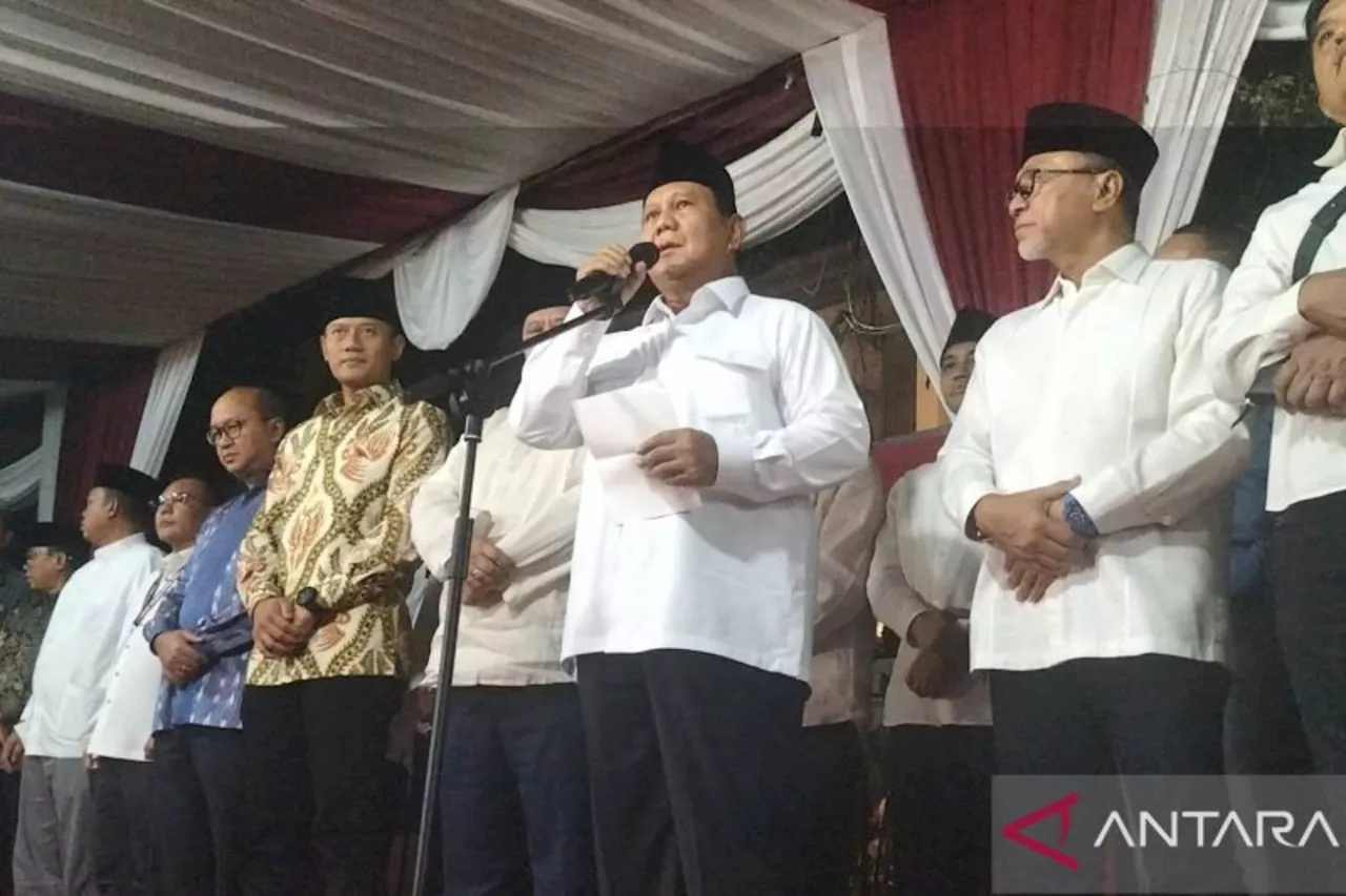 Prabowo: Terima Kasih, Pak Jokowi