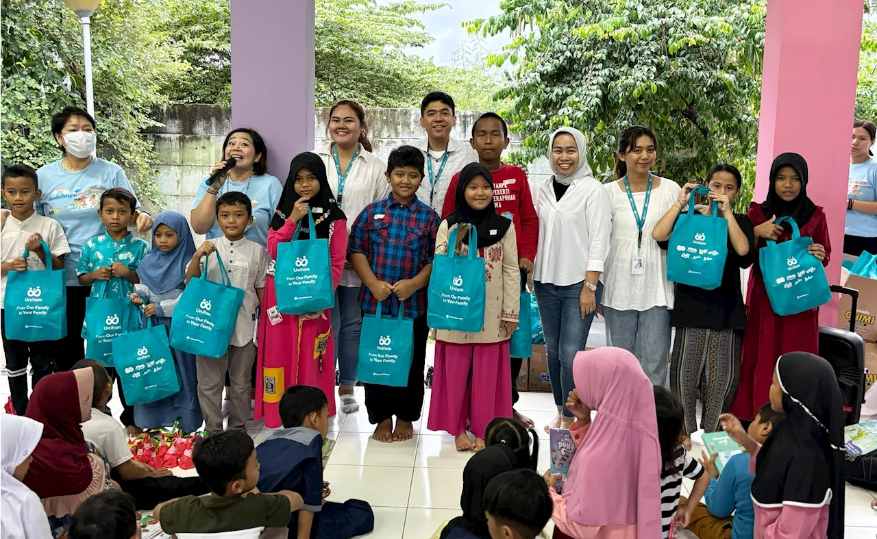 Unifam Gelar Buka Puasa Bersama Anak-anak Binaan, Kak Wahyu Bacakan Dongeng