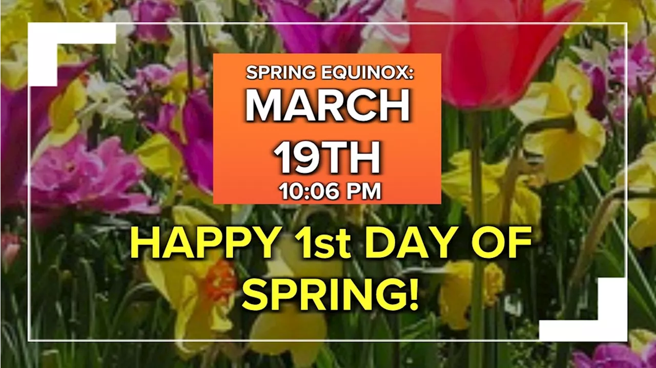 It's the first day of spring, and here are some facts about it to make you sound smart!