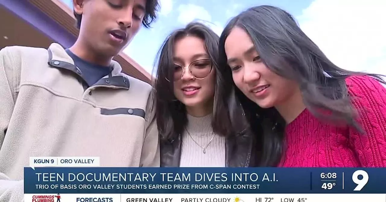 Teen documentary filmmakers from Oro Valley dive into the pros and cons of A.I.